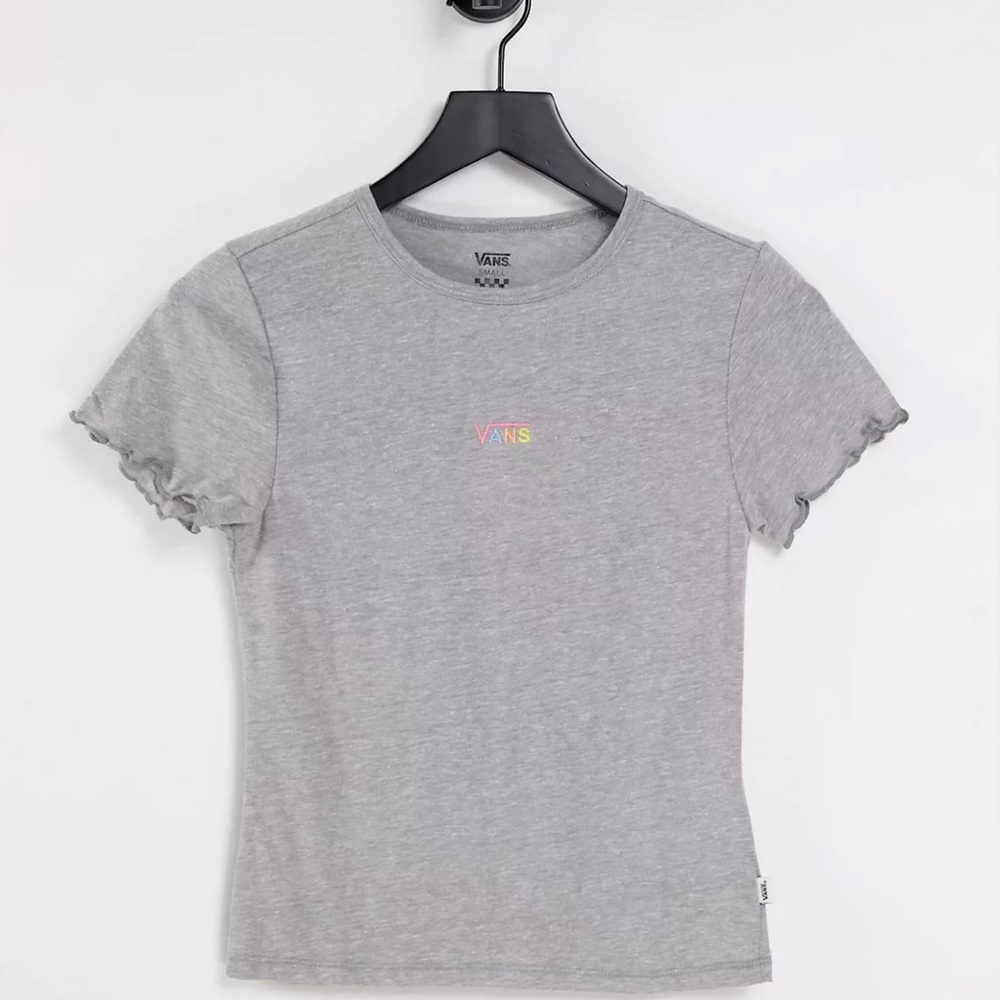Vans Gray Lettuce Sleeve Tee